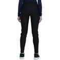 thumbnail image 2 of Cherokee Form Women Scrubs Pant, Mid Rise Tapered Leg Drawstring, CK090P, S Petite, Black, 2 of 7