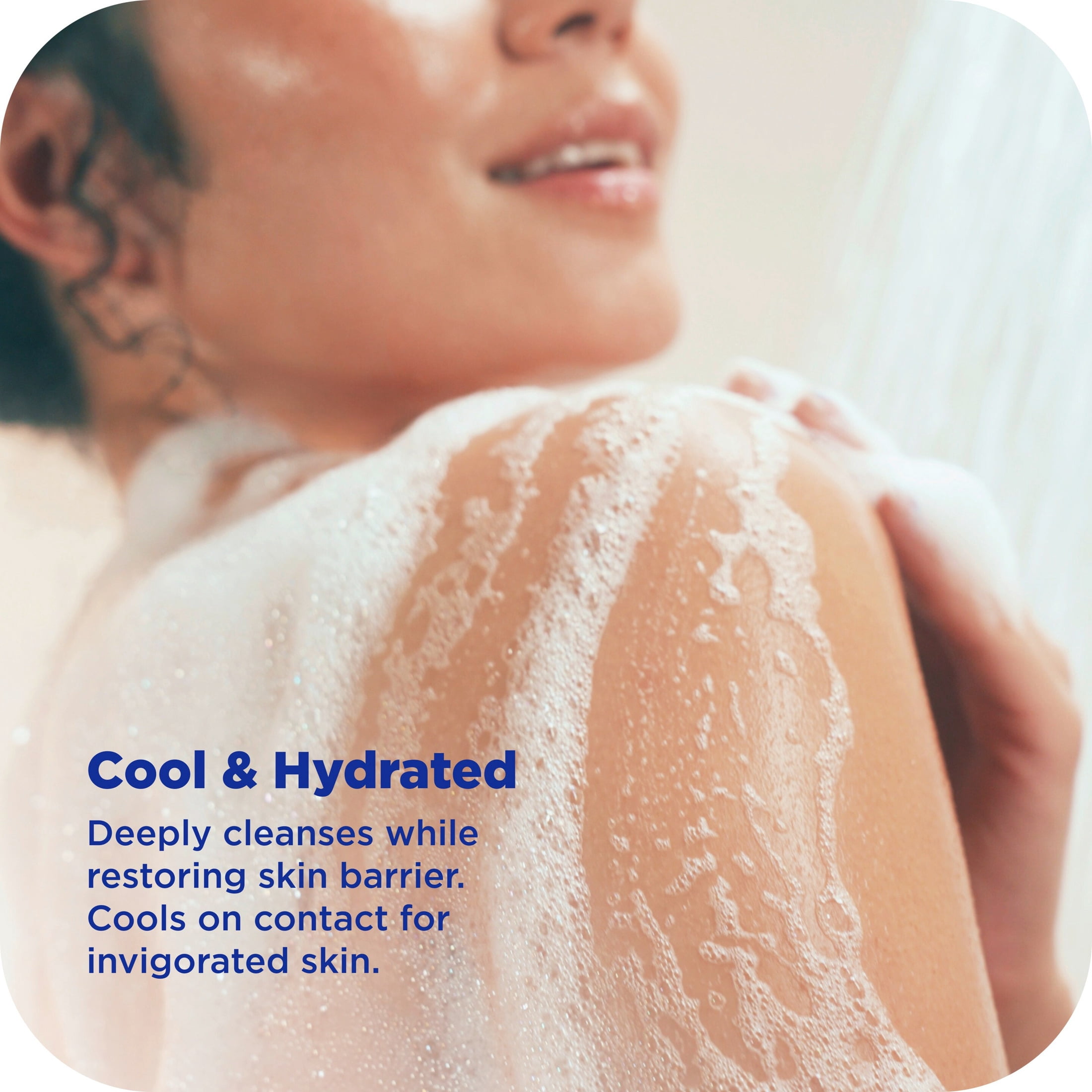 OLLY Body Wash Infused with Arnica & Vitamin B12 Cool Mood + Skin Hydrates & Cools Skin 17 FL oz