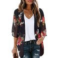 thumbnail image 5 of Guardurnaity Tops de verano para mujer, ropa frontal abierta con flores para clima cálido, para viajes, playa al aire libre, informal, ocio, blusa cómoda, Type2 NO2 Guardurnaity CBP491770, 5 of 5