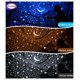 thumbnail image 2 of Control remoto y temporizador proyector de estrellas LED giratorio JAMW Seabed Starry Sky azul, 2 of 5