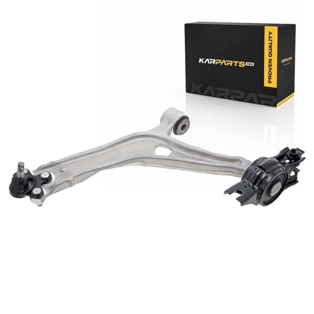 KarParts360 For 2018 19 20 21 2022 Honda Accord Control Arm and Ball Joint Assembly | Sedan | Aluminum | Black Boot | Bolt In Ball Joint Mounting | Rubber Bushing