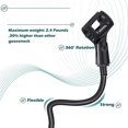 thumbnail image 5 of 2 Pcs Microphone Adjustable Stand Flexible Gooseneck Desktop Stands, 5 of 5