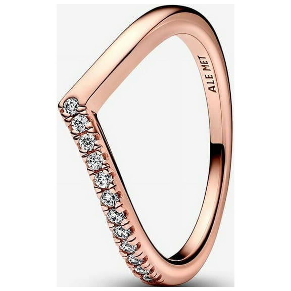 PANDORA Anillo Timeless 182394C01-54 Deseo mitad