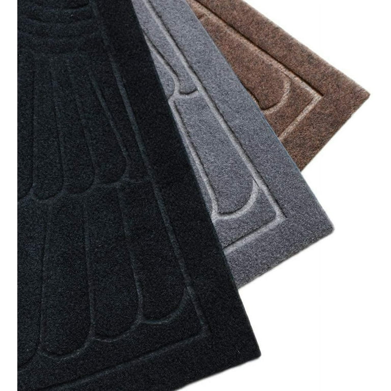Eanpet Decorative Doormat Outdoor Rubber Mat for Front Door Entrance Mat  Indoor 2x3 Rug for Front Door Entry Non Slip Mat Outside Doormat Half Round