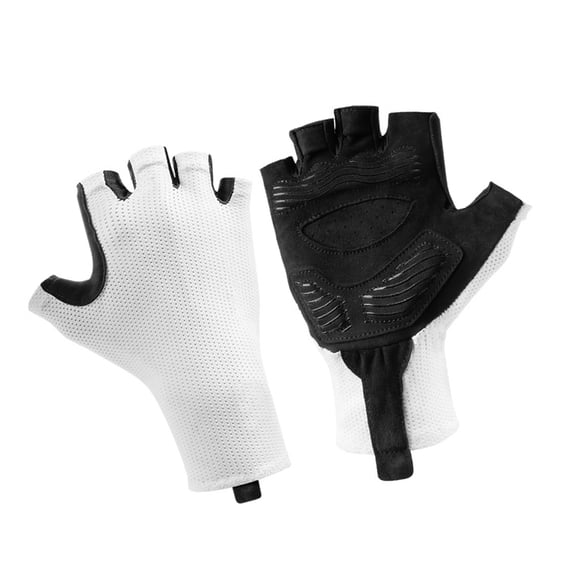 AOOOWER 1 Pair Cycling Gloves With Thick Silicones Paddings Sun Protecting Antislip Grip for Road Bike Mountain Biking