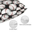 thumbnail image 5 of Vsdgher Cute Baseball Print Pillow Cases -Iconic Collection Pillowcases -Extra Soft, Not easy to deform,not pilling Export quality, 5 of 8