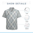 thumbnail image 7 of High Quality Hawaiian Shirts for Men Short Sleeve Aloha Beach Shirt Floral Summer Casual Button Down Shirts Blouses 5VWEO8, 7 of 7