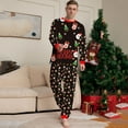 thumbnail image 3 of Pijamas Navideños Para Hombres de La Familia, Conjunto Cálido Para Padres E Hijos, Ropa Para El Hogar Estampada, Conjunto de Papá de Dos Piezas Odeerbi ODB188437, 3 of 6