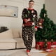 thumbnail image 3 of Pijamas Navideños Para Hombres de La Familia, Conjunto Cálido Para Padres E Hijos, Ropa Para El Hogar Estampada, Conjunto de Papá de Dos Piezas Odeerbi ODB188437, 3 of 6