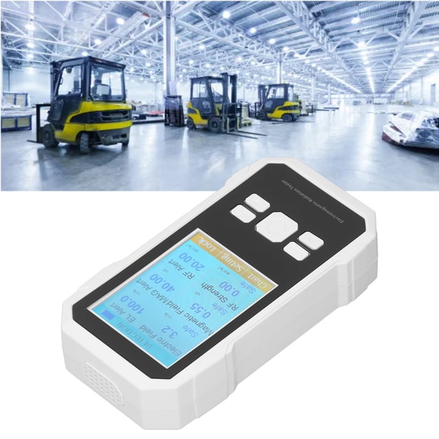 Medidor EMF Detector EMF LCD Digital Portátil Detector De Radiación De Campo Electromagnético Portátil 3 En 1 Para RF, EF, MF Con Cocina, Equipo De Alto Voltaje, Hogar, Oficina