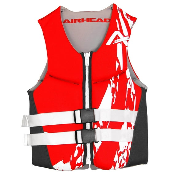 Airhead Swoosh Neolite 90 Lb Red Adult XXL Life Vest Jacket | 10076-12-B-RD
