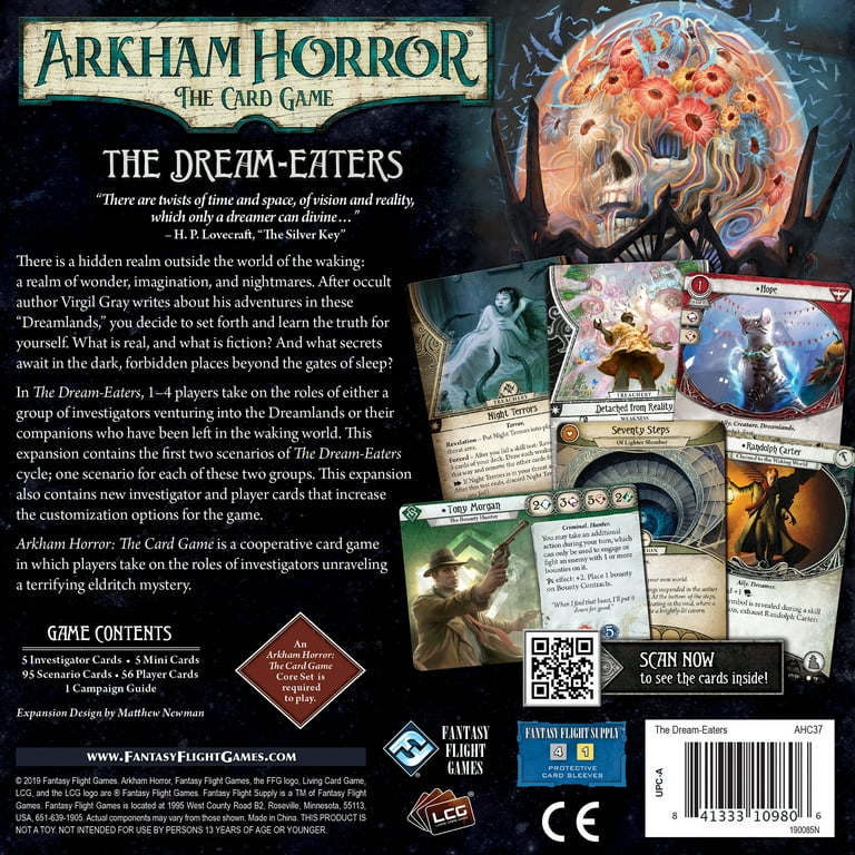 arkham horror card game dream eaters Arkham Horror Living Card Game: The Dream-Eaters Deluxe Expansion