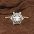 thumbnail image 3 of Fashion Luxury Crystal Ring for Women AAA White CZ Silver color Rings Trend Female Jewerly Birthday gift, 3 of 3