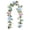 A002- White, variant on Flower Garland Decorations Pastel Mixed Floral Artificial Silk Flowers Hanging Vine for Indoor Outdoor Wedding Arch Mantle Home Party Decor