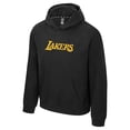 thumbnail image 2 of Unisex Stadium Essentials  Black Los Angeles Lakers First Team Club Level Hoodie, 2 of 3