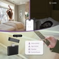 thumbnail image 2 of Hapadif Motorized Blinds with Remote Control, Blackout Smart Blinds for Windows, Horizontal Window Electric Blinds Cordless【Solar Powered Blinds】 Custom Automatic Blinds White 23" Wx64 H, 2 of 7
