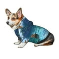 thumbnail image 3 of JUNZAN Tropical Paradise Window View Dog Hoodie Puppy Sweater Sweatshirt,Cold Weather Coat Pet Clothes for Dog Cat-, 3 of 6