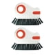 thumbnail image 1 of Cepillo limpiador de cepillos 2 en 1 Cepillo para ranuras Cepillo para grietas Cepillo para puertas y ventanas Cepillo para esquinas difíciles Herramienta multifuncional de limpieza del hogar Cepillo, 1 of 2