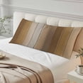thumbnail image 4 of Brown Ombre Long Body Pillow Covers, Vintage Country Wooden Soft Breathable Throw Pillow Cases with Invisible Zipper, Decorative Pillowcase Pillows Protectors for Sofa Bed Couch 20"x60", 4 of 9