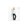 thumbnail image 3 of Aeropostale - Camiseta gráfica para mujer con corte degradado en la espalda, azul, grande, 3 of 3