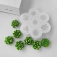 thumbnail image 2 of JDH silicone Cactus Aromatherapy Silicone Mold Handmade Cup Wax Cactus Succulent Candle Mold DIY Dropping Resin Ornament Home Decoration, 2 of 6