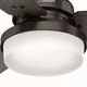 thumbnail image 2 of Ventilador de Techo Hunter Fan Sentinel Bronce con Luz 52 pulgadas, 2 of 5
