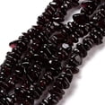 thumbnail image 2 of 10strands Garnet Beads Strands Chips 5~8mm Hole: 0.5~0.8mm 32 inch, 2 of 4