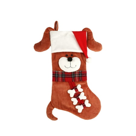 

Stranger Things Halloween Decorations Three-dimensional Animal Socks Christmas Tree Pendant Cartoon Cat And Dog Candy Bag