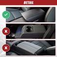 thumbnail image 4 of Unique Bargains Universal Car Armrest Cover Anti-slip Heighten Protective Cover Gray with Side Pockets, 4 of 6