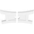thumbnail image 2 of 24"W x 16"H x 3"ID x 5 1/4"C x 1"P Haven Architectural Grade PVC Contemporary Ceiling Medallion, Two Piece, 2 of 11