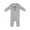 AC-Heather Grey, variant on My First New Year's Resolutions Baby Romper Coveralls