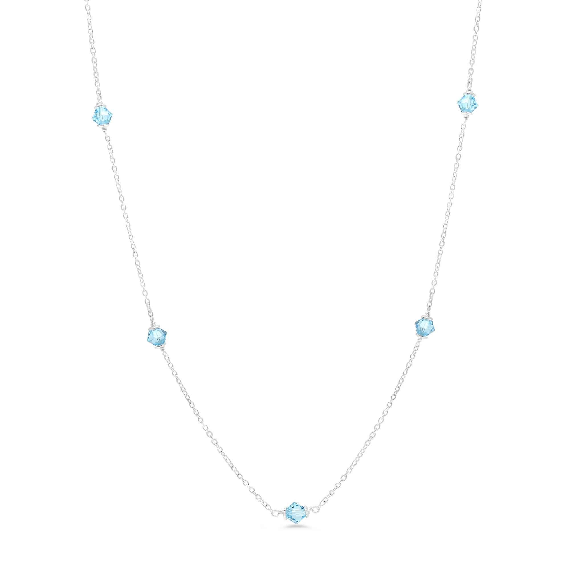 Swarovski crystal station necklace new arrivals