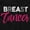 Black, variant on Beat Breast Cancer Support Awareness Women Crewneck Sweatshirt Brisco Brands L