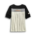 thumbnail image 2 of Harley-Davidson Women's H-D Racing Short Sleeve Henley - 99136-19VW - X-Large, 2 of 2