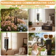 thumbnail image 5 of topjuju 29 Inch Memorial Wind Chimes Outdoor, Personalized Sympathy Gifts for Loss of Loved One, Sympathy Wind Chimes with Optional Frame, Memorial Gifts for Loss of Mom Father Brother Sister, 5 of 6