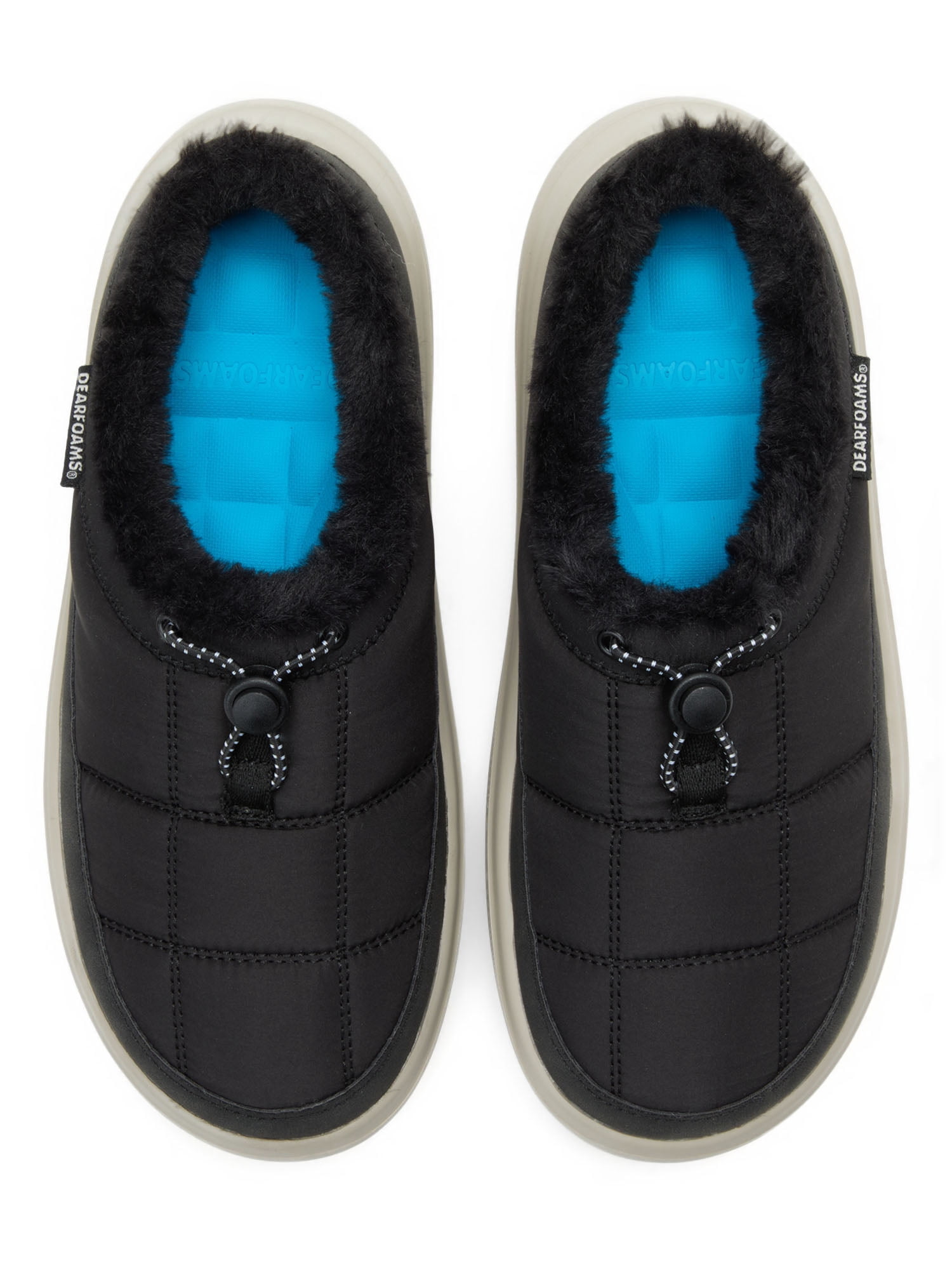 Dearfoams Cozy Comfort Women's Easymellow Bungee Strap Slip On Clog Shoe