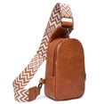 thumbnail image 2 of Bolsa Riñonera de moda para mujer correa ajustable riñonera de cuero bolsillo cremallera informal Sywqhk Para Estrenar, 2 of 8