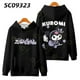 thumbnail image 4 of Sanrio-Sudadera con capucha de Hello Kitty para mujer, ropa con estampado de Anime, Top de manga larga, informal, Kawaii, Y2k, otoño, 4 of 4