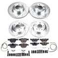 thumbnail image 2 of PowerStop Front and Rear Z23 Evolution Sport Carbon-Fiber Ceramic Brake Pad and Drilled & Slotted Rotor Kit Fits: BMW Select Models K8882, 2 of 7