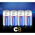 ACDelco C Cell Batteries, Super Alkaline C Battery, 8Count
