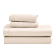 Superior 4-Piece 1500 Thread Count Ivory Sheet Set, Queen