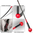 thumbnail image 2 of CHAMPKEY Golf Swing Trainer - Tempo & Flexibility Training Aids Warm-Up Stick Ideal for Golf Indoor & Outdoor Practice, 2 of 5