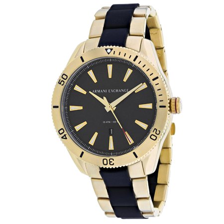 Armani Exchange Men 's AX1825 Quartz Gold/Black Watch | Walmart Canada