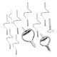 thumbnail image 4 of Juego de Guía de Caña de Mosca ANGGREK Kit de Reparación de Puntas de pesca Acero Inoxidable, 4 of 7