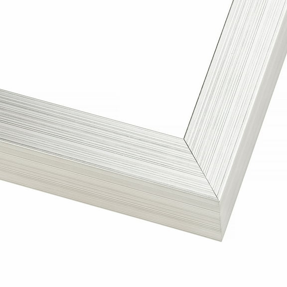 10x16 Shadow Box 1.5" Depth Silver Picture Frame - UV Acrylic, Backing, Hanging Hardware