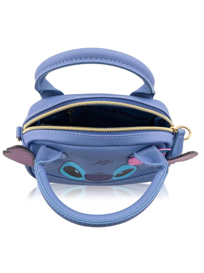 Disney Stitch Purse Crossbody Handbag, 7 inch Mini Leather 