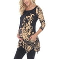 thumbnail image 2 of White Mark Women's Maternity Ganette Tunic Top, 2 of 5