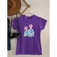 thumbnail image 3 of Manga Couple Yukata Kimono T-Shirt Women -Image by Shutterstock, Female 4X-Large, 3 of 4