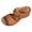 Brown, variant on Heels for Women Solid Color Orthopedic Wedge Sandals Antislip Slip on Platform Walking Shoes Fashion Casual Slides Brown Size 6.5