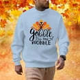 thumbnail image 2 of Afdoent Sweatshirts For Men Thanksgiving Turkey Fall Plus Size Pullovers Fashion Sweatshirts Holiday Logo Print Clothing Tops Retro Streetwear, 2 of 4